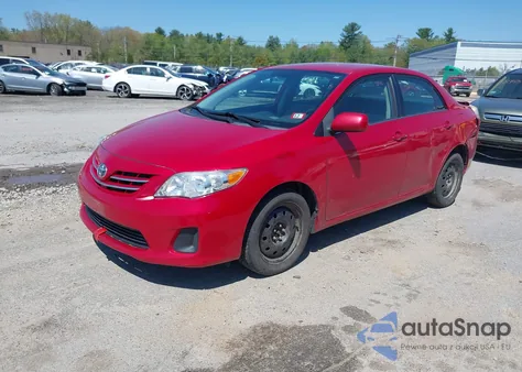 2013 Toyota Corolla Le from USA, damaged, VIN 2T1BU4EE7DC934970